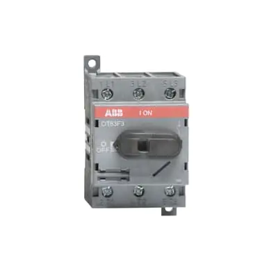 ABB OT63F3 Switch-Disconnector (63A, 3P, panel-mount)