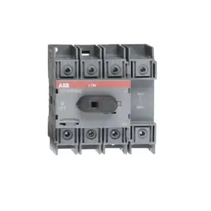 ABB OT125F4N2 Switch-Disconnector (125A, 4P+N, panel-mount)