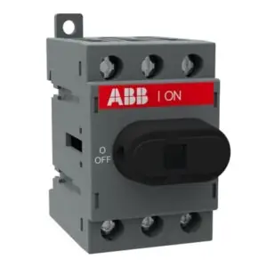ABB OT40F3 Switch-Disconnector (40A, 3P, panel-mount)