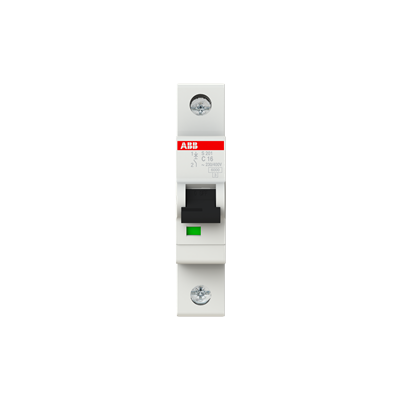 ABB S201-C25 Miniature Circuit Breaker 1P 25A C-Curve