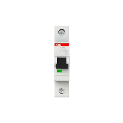 ABB S201-C6 Miniature Circuit Breaker 1P 6A C-Curve
