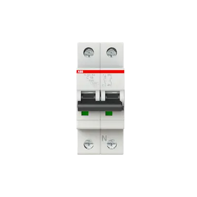 ABB S201-C32-N Miniature Circuit Breaker 1P+N 32A C-Curve