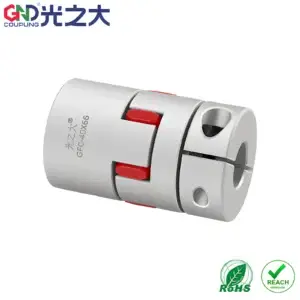 GFC Jaw Coupling, Aluminium Clamp Type with Polyurethane Spider