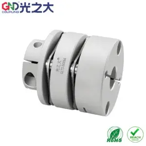 GLTS Stepped Disc Coupling, Aluminium, Flange Fixing