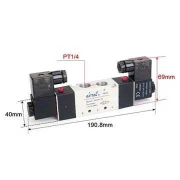 Airtac 4V32008A Pneumatic Solenoid Valve