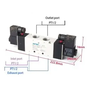 Airtac 4V42015A Pneumatic Solenoid Valve