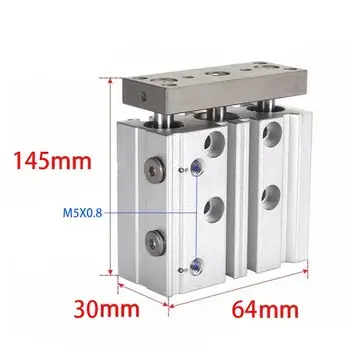 Airtac TCL16X80S TCL Compact Cylinder