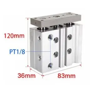 Airtac TCL20X40S TCL Compact Cylinder