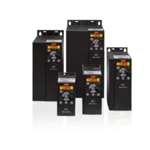 Danfoss VLT Micro Drive FC 51 frequency inverter in enclosure sizes M1 to M5