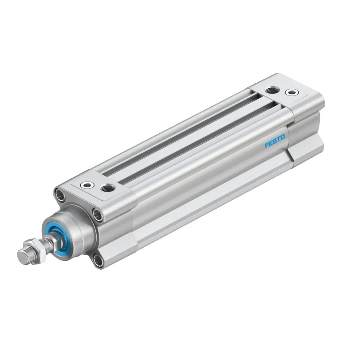 Festo DSBC ISO 15552 pneumatic cylinder, 32 mm bore, view 1