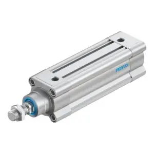 Festo DSBC ISO 15552 pneumatic cylinder, 50 mm bore, view 1