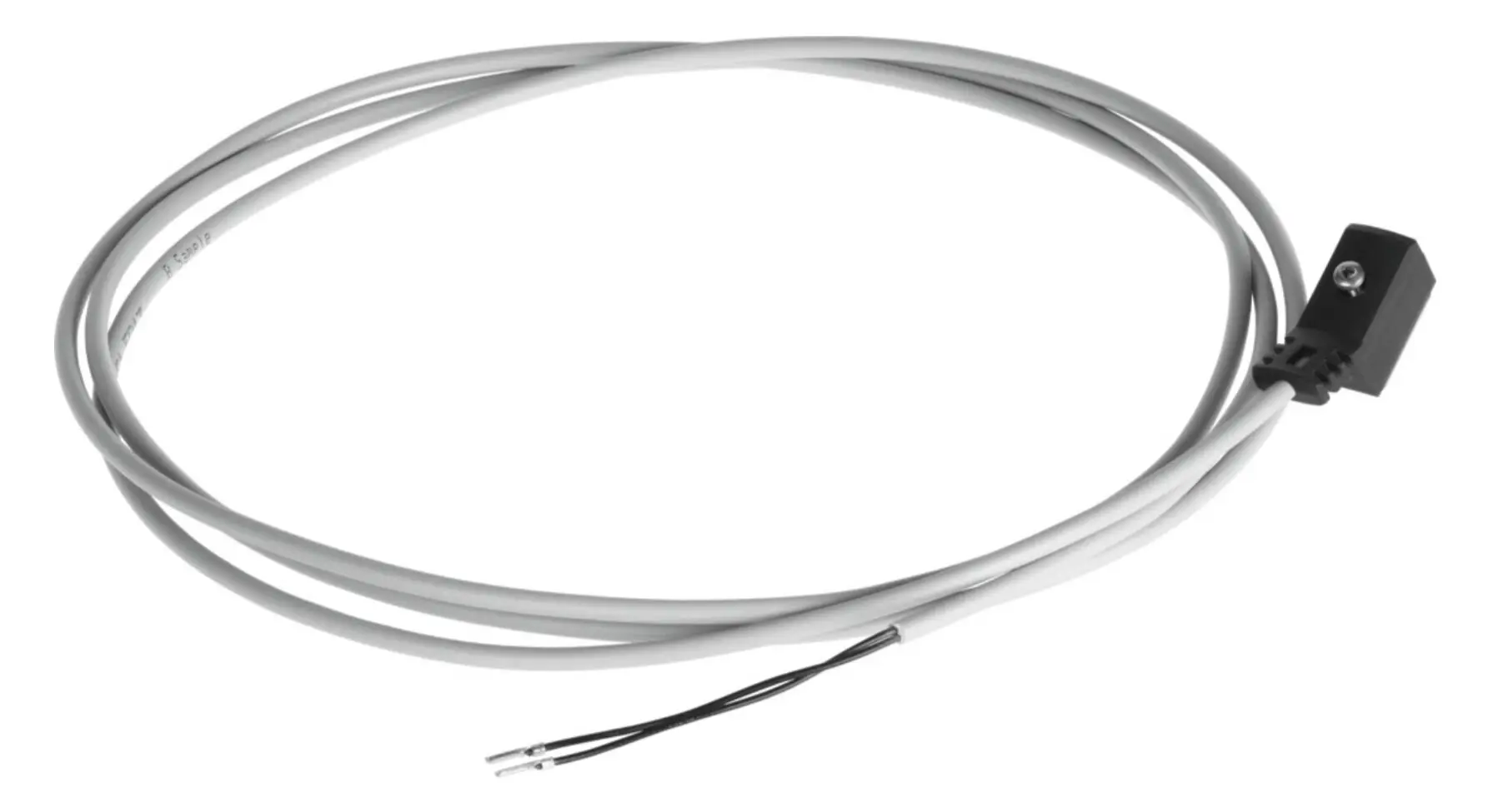 Festo NEBV-Z4WA2L-P-E-2.5-N-LE2-S1 connecting cable with led, part number 8047671, for MHE series solenoid valves