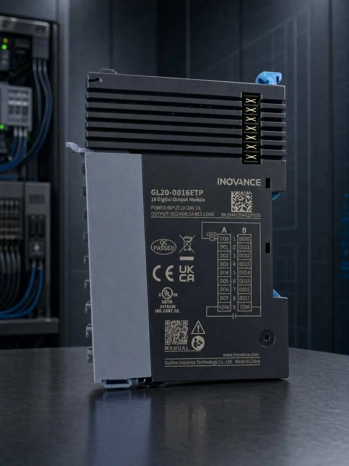 Inovance GL20-0016ETP 16-channel digital output module