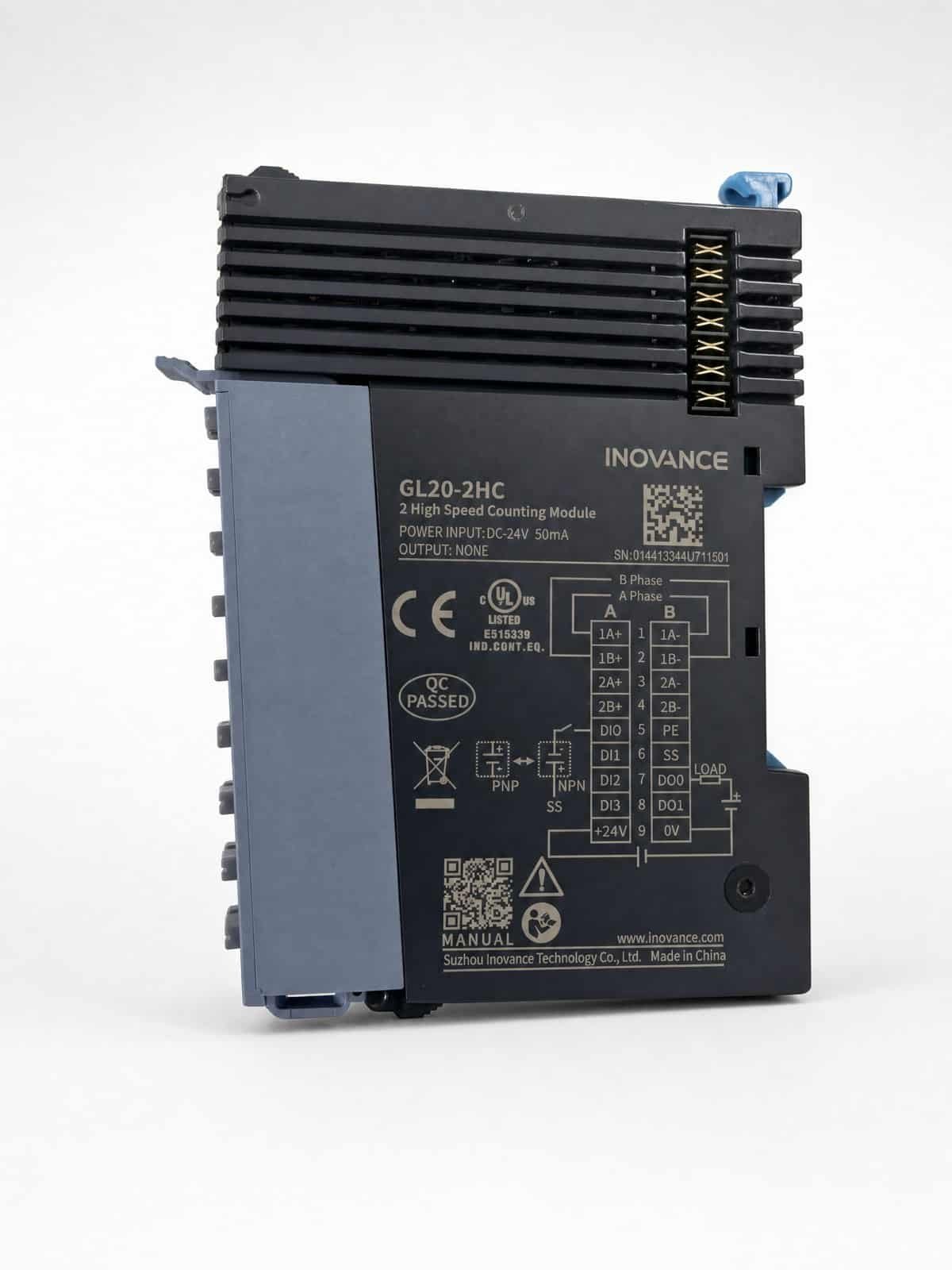 Inovance GL20-2HC 2-channel high-speed counting module