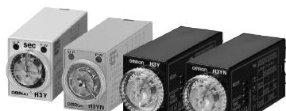 Omron H3Y-2 200 to 230 VAC Solid-state Timer DPDT 5 A
