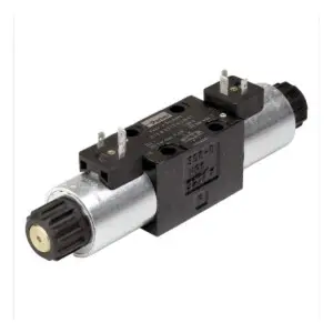 Parker D1VW004CNJW Directional Control Valve NG06 CETOP 03, 4/3, 24 V DC