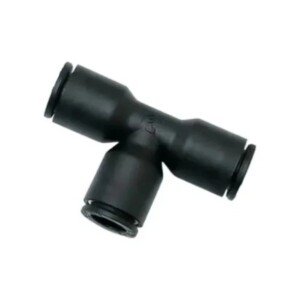 Parker Legris 3104 08 00 LF3000 Push-In Union tee, 8 mm tube