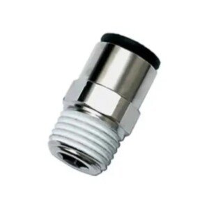 Parker Legris 3175 08 13 LF3000 Push-In Straight male stud connector, 8 mm tube x R 1/4