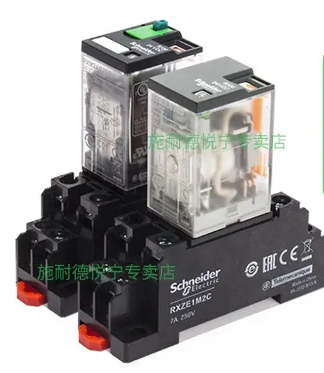 Relay Model RXM2LB2BD, 8-Pin 5A DC24V (Schneider)