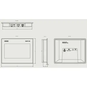 Siemens 6AV6648-0DE11-3AX0 SIMATIC HMI Smart 1000 IE V4 10" Touch Panel