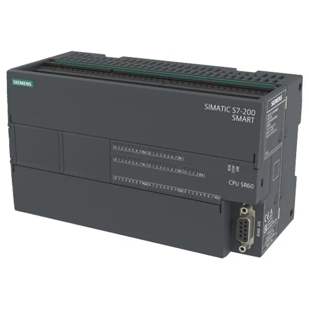 Siemens 6ES7288-1SR60-0AA2 SIMATIC S7-200 SMART CPU SR60 (AC/DC/Relay, 36 DI / 24 DO)